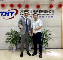 Warmly welcome Dassault Sales Manager to Hantuo Technology