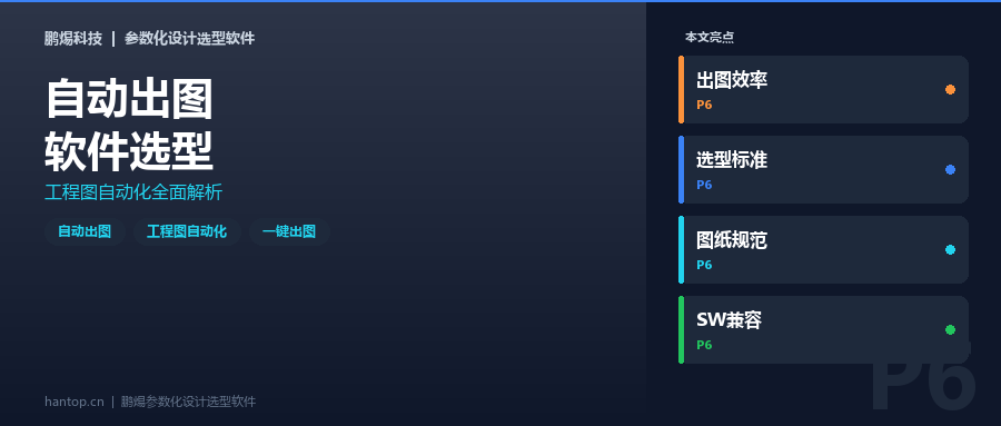 自动出图软件怎么选？工程图自动化全面解析